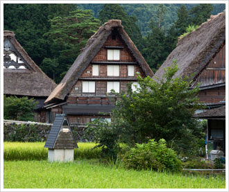 Hida Shirakawa-go Traditional Houses in the Gassho Style